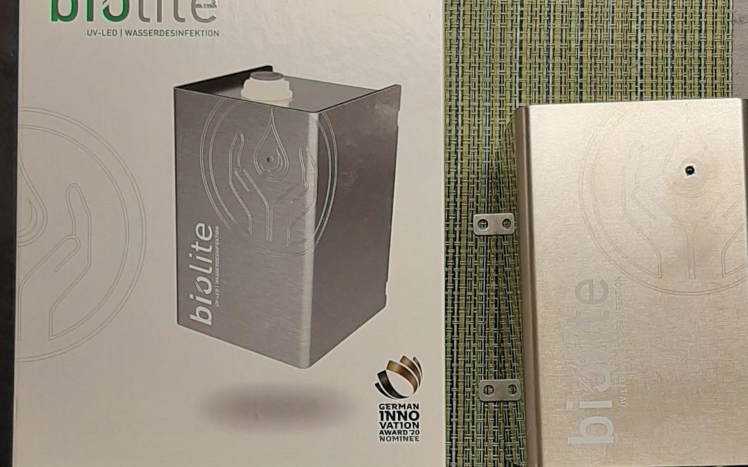 Trinkwasseraufbereitung mit UV-Desinfektion